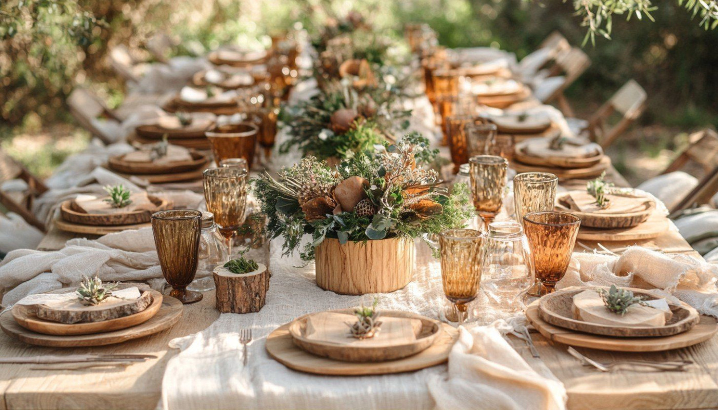 Conseils pour intégrer des éléments écoresponsables dans votre décoration de mariage